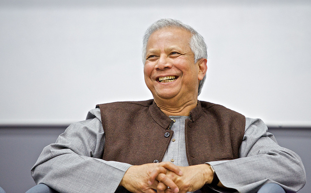 Muhammad Yunus | Photo by University of Salford